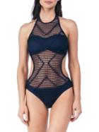 Kenneth Cole Reaction High-neck Monokini