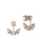 Marchesa Crystal-embellished Floater Earrings