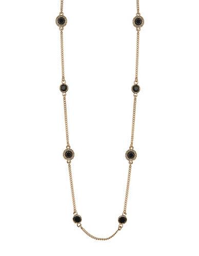 Givenchy Crystal Foldover Necklace