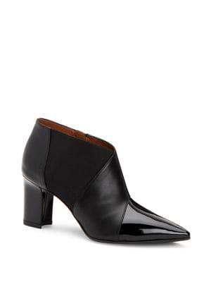 Aquatalia Mila Waterproof Patent Leather Booties