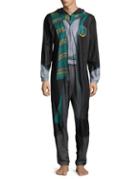 Briefly Stated Slytherin Adult Union Suit