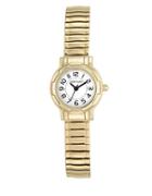 Anne Klein Stainless Steel And Mixed Metal Expansion Bracelet Watch, Ak2340wtgb