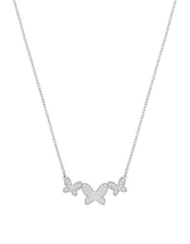 Swarovski Field Crystal Studded Butterfly Pendant Necklace