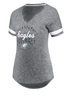 Majestic Philadelphia Eagles Nfl Game Tradition Cotton Jersey Tee