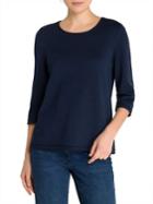 Olsen Embellished Three-quarter Sweater