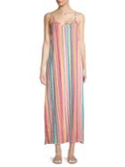Republic Rainbow Stripe Maxi Dress