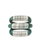 Robert Lee Morris Mothers Day Wire Wrapped Sculptural Multi Row Patina Ring