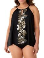 Miraclesuit Plus Peetal To Metal Swim Tank