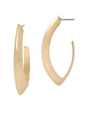 Robert Lee Morris Collection Sunset Open Hoop Earrings