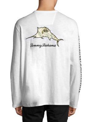 Tommy Bahama Don't Leaf Me Now Lux Backscreen Tee