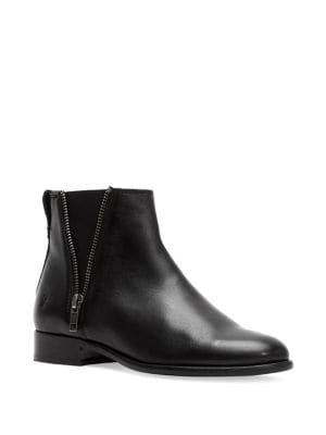 Frye Carly Zip Chelsea Leather Booties