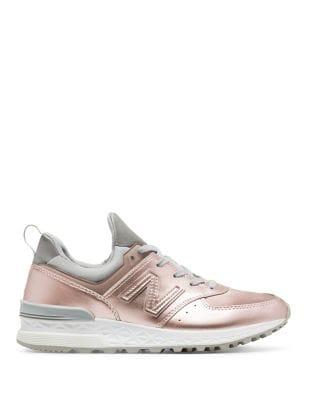 New Balance Logo Lace-up Sneakers