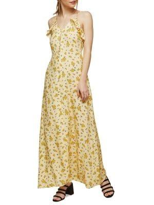 Miss Selfridge Floral Print Maxi Dress