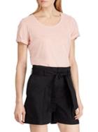 Lauren Ralph Lauren Jersey Relaxed-fit Cotton Tee