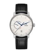 Rado Coupole Classic Power Reserve Automatic Leather-strap Watch