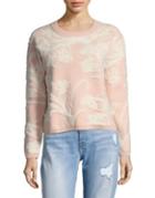 Magaschoni Floral Cashmere Sweater