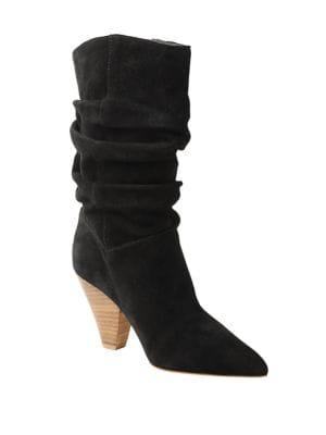 Kensie Kirsten Suede Mid-calf Boots