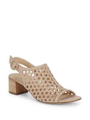 Paul Green Rae Perforated Suede Sandals