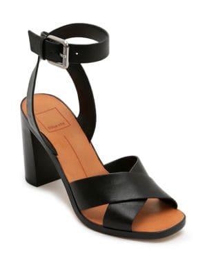 Dolce Vita Nala Ankle-strap Leather Sandals