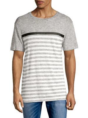 Karl Lagerfeld Striped Knit Top