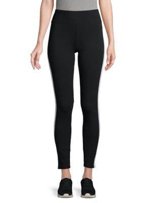 Marc New York Performance Side-stripe Ankle Leggings