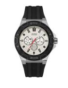 Guess U0674g3 Force Silicone Strap Watch