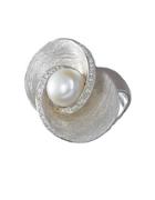 Effy Balissima Freshwater Pearl Ring In Sterling Silver