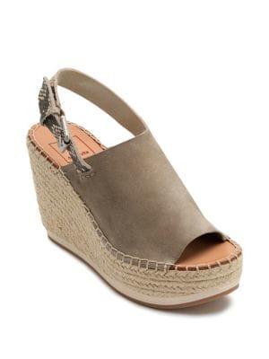 Dolce Vita Shan Wedge Suede Espadrilles