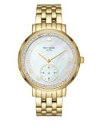 Kate Spade New York Classic Stainless Steel Monterey 5-link Bracelet Chronograph Watch