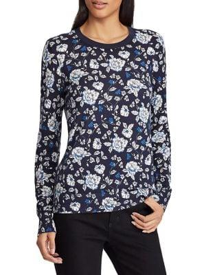 Lauren Ralph Lauren Floral Crewneck Sweater