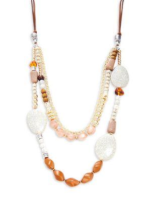 Design Lab Lord & Taylor Multicolored And Layered Necklace