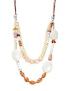 Design Lab Lord & Taylor Multicolored And Layered Necklace