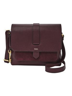 Fossil Small Kinley Leather Crossbody Bag