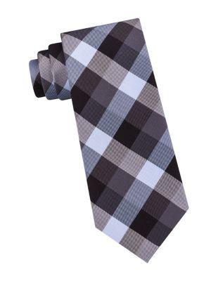 Tommy Hilfiger Plaid Silk Tie