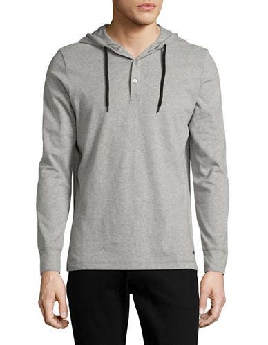 Bench. Hooded Long Sleeved Henley