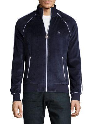 Original Penguin The Earl Velour Track Jacket