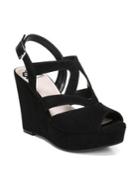 Fergalicious Marcy Cut-out Wedge Sandals