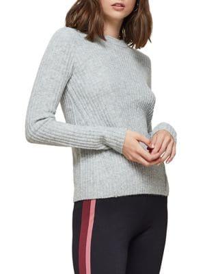 Miss Selfridge Ribbed Crewneck Sweater