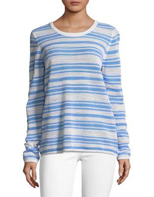 Tommy Bahama Rattan Beach Stripe Roundneck Sweater