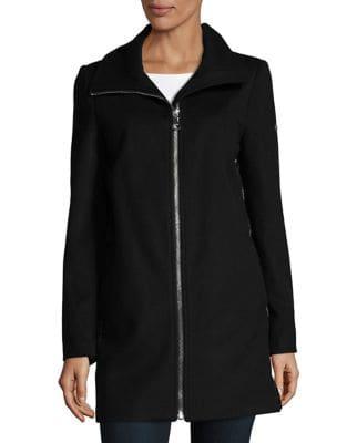 Calvin Klein Quilt-back Zip Coat