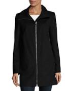 Calvin Klein Quilt-back Zip Coat