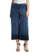 Ashley Graham X Marina Rinaldi Idioma Denim Super Stretch Cropped Pants