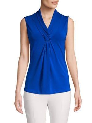 Premise Front-twist V-neck Top