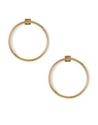 Vince Camuto Bold Hoops Frontal Circle Hoop Earrings
