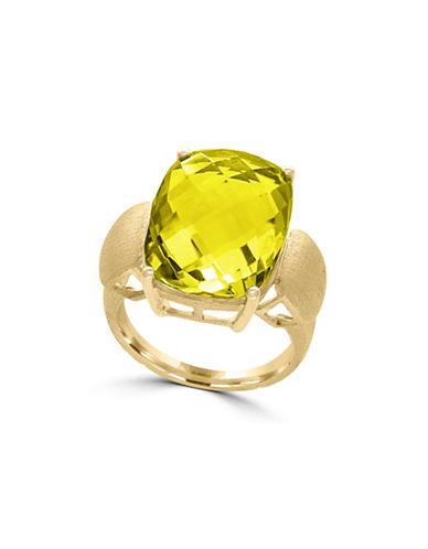 Effy 14k Yellow Gold Lemon Quartz Ring