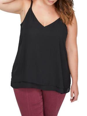 Addition Elle Michel Studio Plus Lightweight Double Layered Camisole