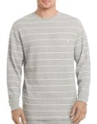 Polo Ralph Lauren Waffle-knit Striped Crewneck Pullover