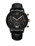 88 Rue Du Rhone Menas Chronograph Watch With Leather Strap