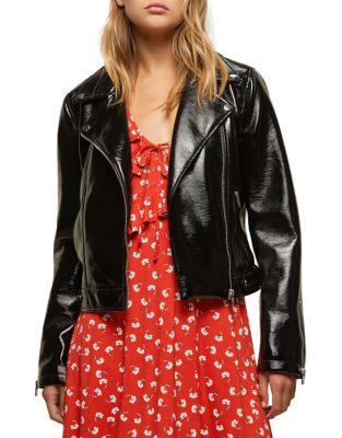 Miss Selfridge Full Zip Biker Jacket