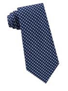 Michael Kors Geometric Patterned Silk Tie
